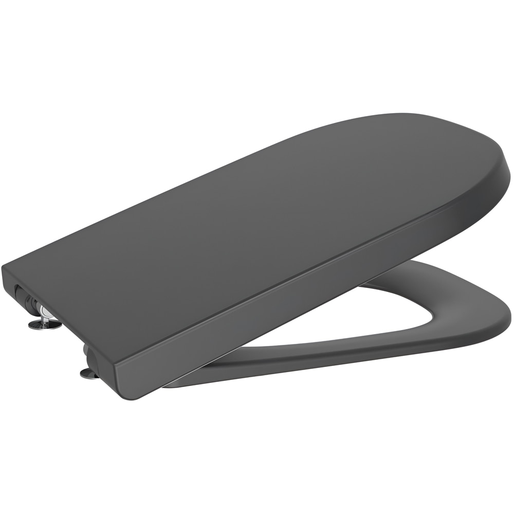 Vas WC ROCA Gap A34H735080, portelan, 34.7 x 54 x 34.5 cm, negru