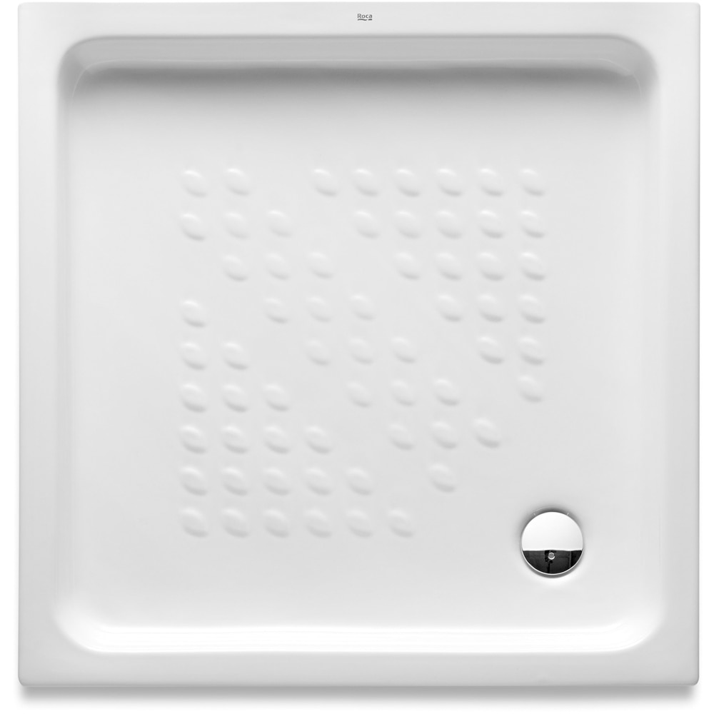 Cadita dus ROCA Italia A374772001, portelan, 80 x 80 x 10 cm, alb