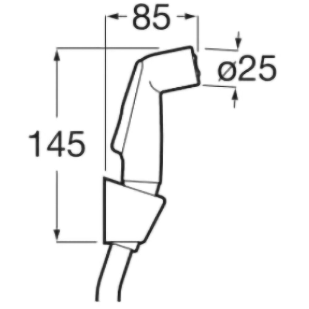 Set dus igienic ROCA Be Fresh Saona A5D227AC00, 1 functie, crom