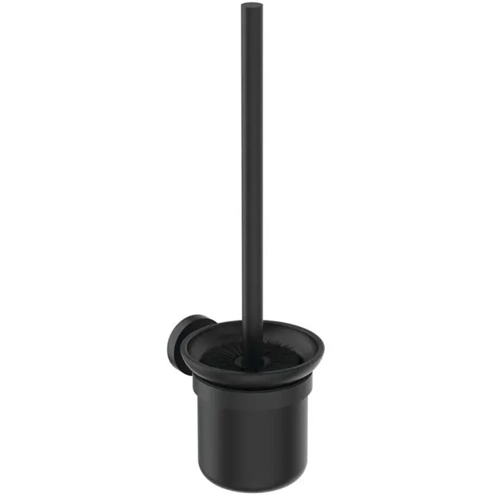 Set perie toaleta IDEAL STANDARD IOM A7927XG, negru mat