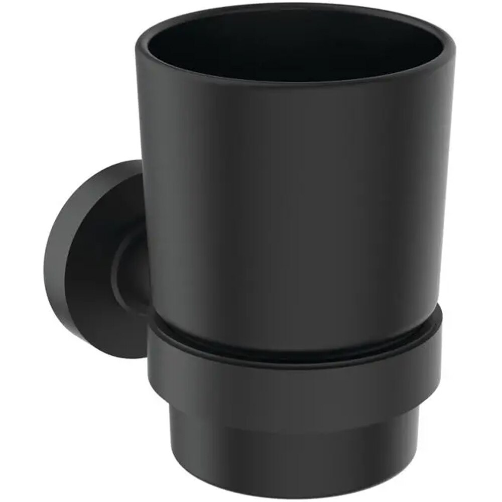 Pahar baie IDEAL STANDARD IOM A7928XG, negru mat