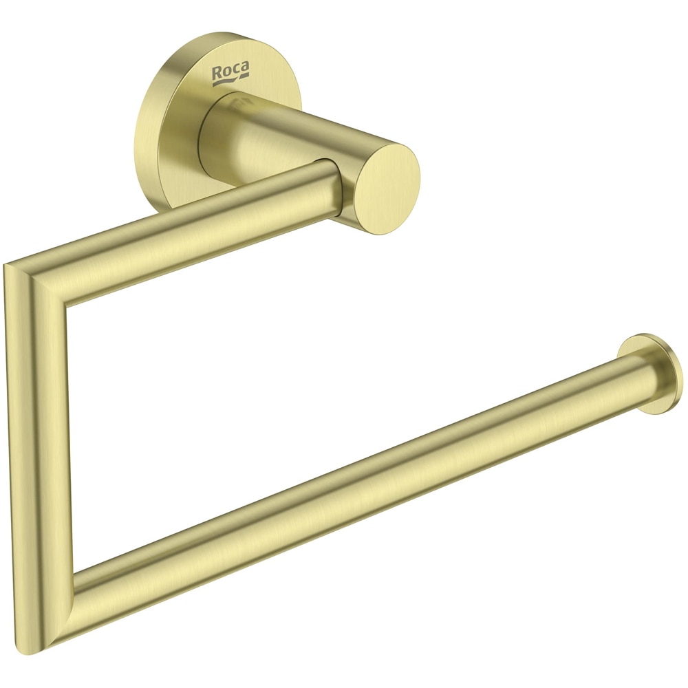 Suport prosoape tip inel ROCA Hotels A817579VA0, metal, auriu periat