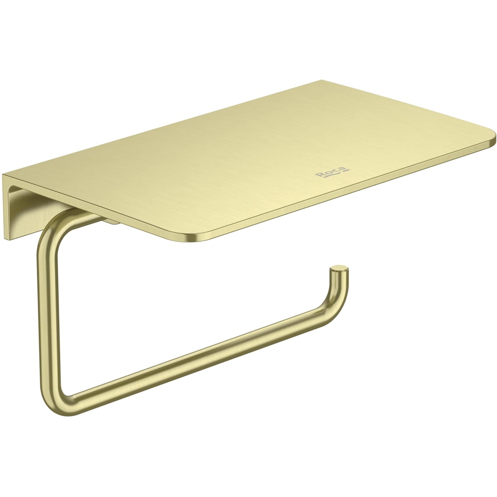 Suport hartie igienica ROCA Hotels A817581VA0, metal, auriu periat