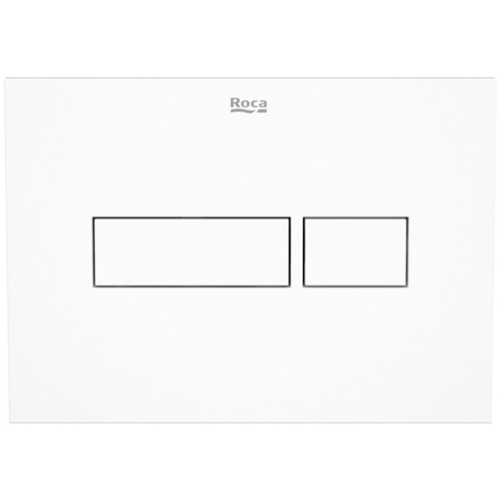 Clapeta actionare ROCA Duplo Nova PL NV1 A890220200, dubla actionare, alb lucios