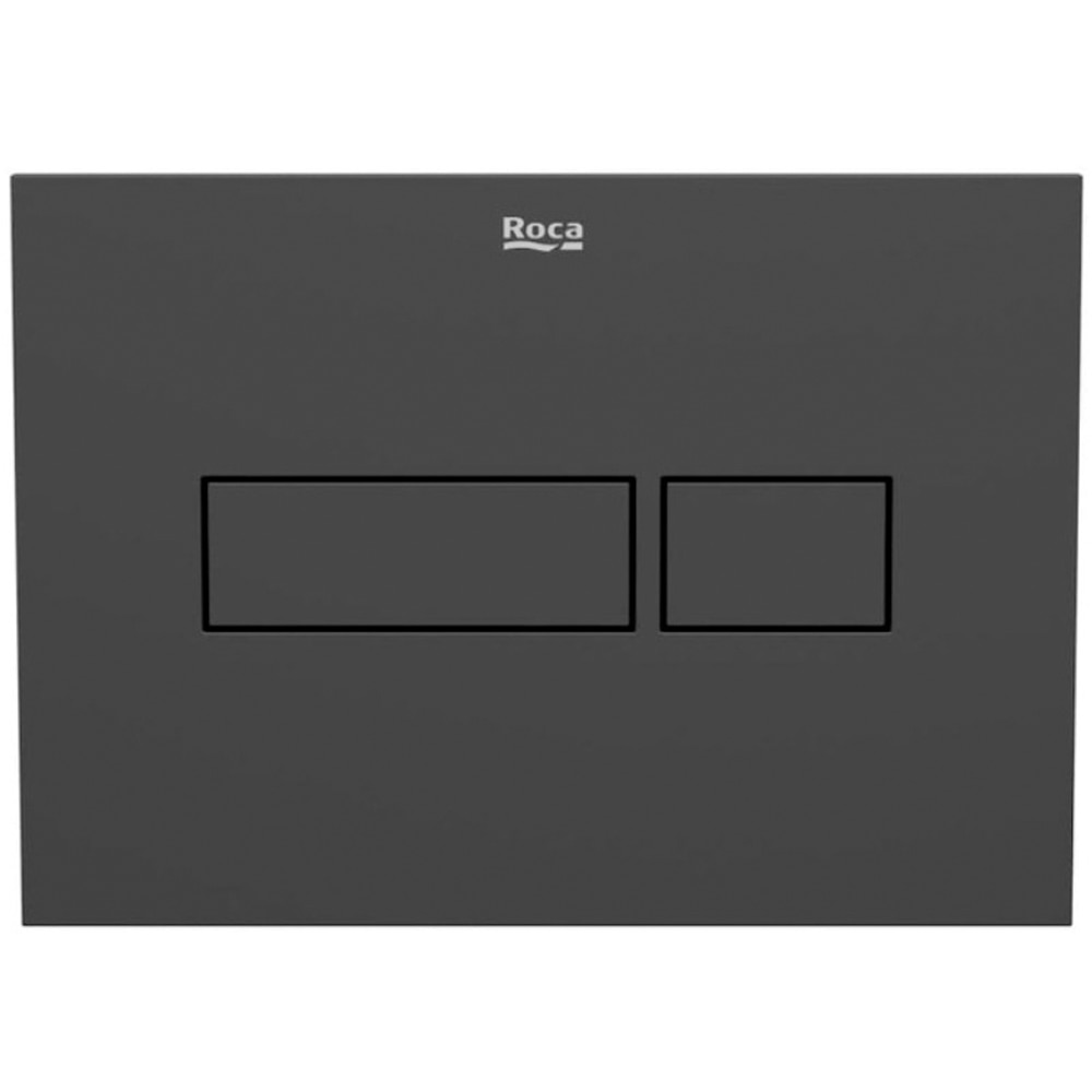 Clapeta actionare ROCA Duplo Nova PL NV1 A890220206, dubla actionare, negru mat