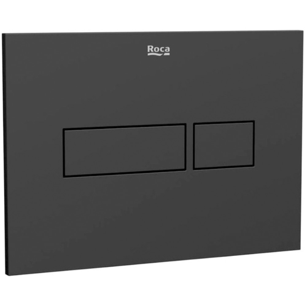 Clapeta actionare ROCA Duplo Nova PL NV1 A890220206, dubla actionare, negru mat