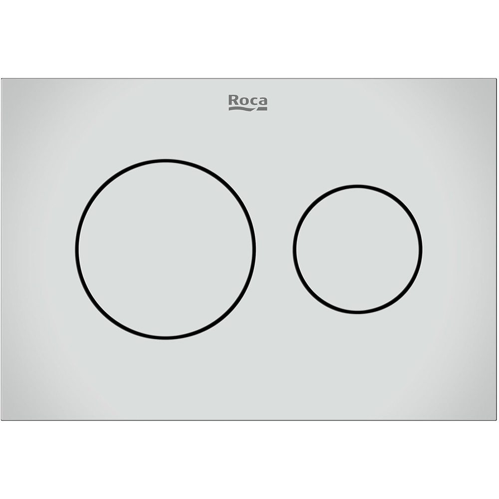 Clapeta actionare ROCA Duplo S PS3 A890223301, dubla actionare, crom