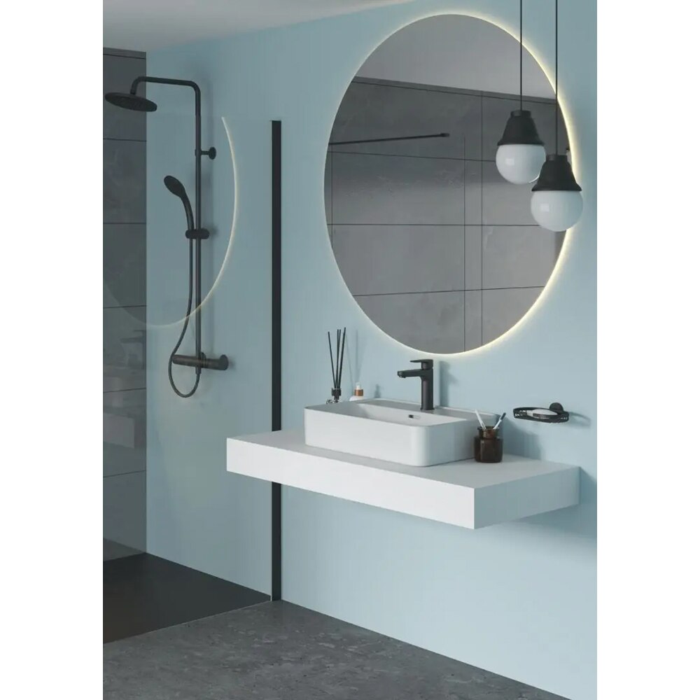Etajera baie IDEAL STANDARD IOM A9112XG, negru mat