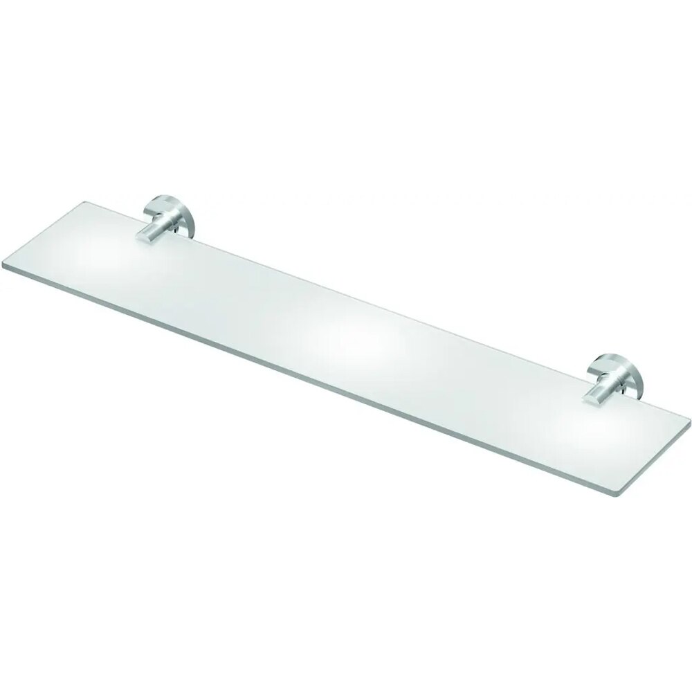 Etajera baie IDEAL STANDARD IOM A9124AA, sticla, 52 cm, crom