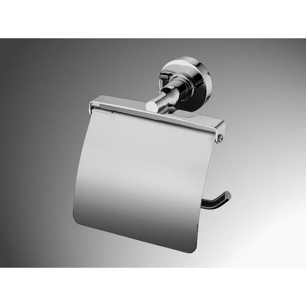Suport hartie igienica cu capac IDEAL STANDARD IOM A9127AA, crom
