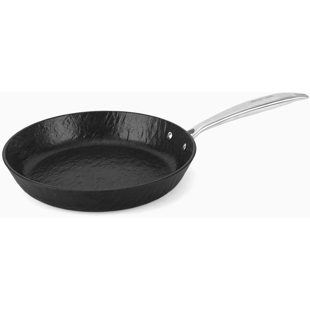 Set tigai AMERCOOK Rockstone AC0101244.03SS, 2 piese, 22-26cm, aluminiu forjat, negru