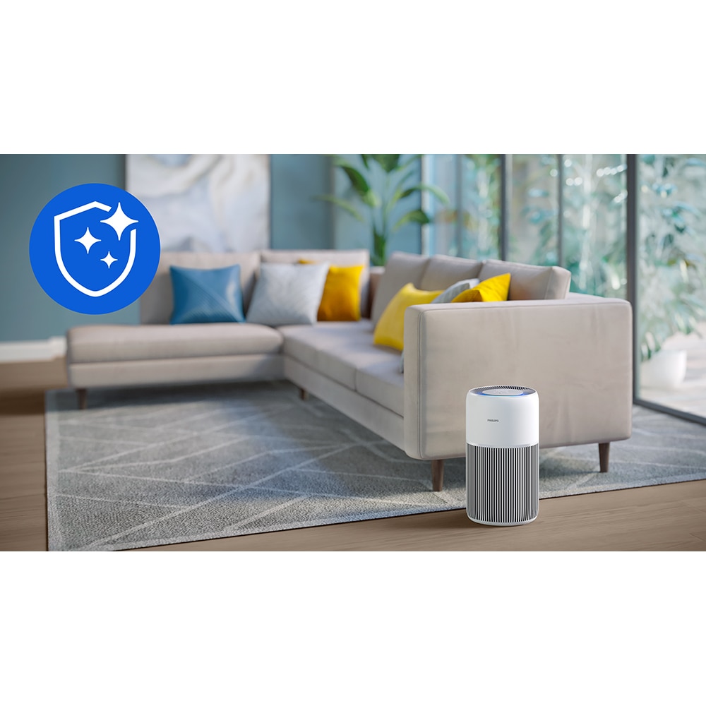Purificator aer PHILIPS AC2220/10, 5 trepte viteza, Hepa, Wi-Fi, alb