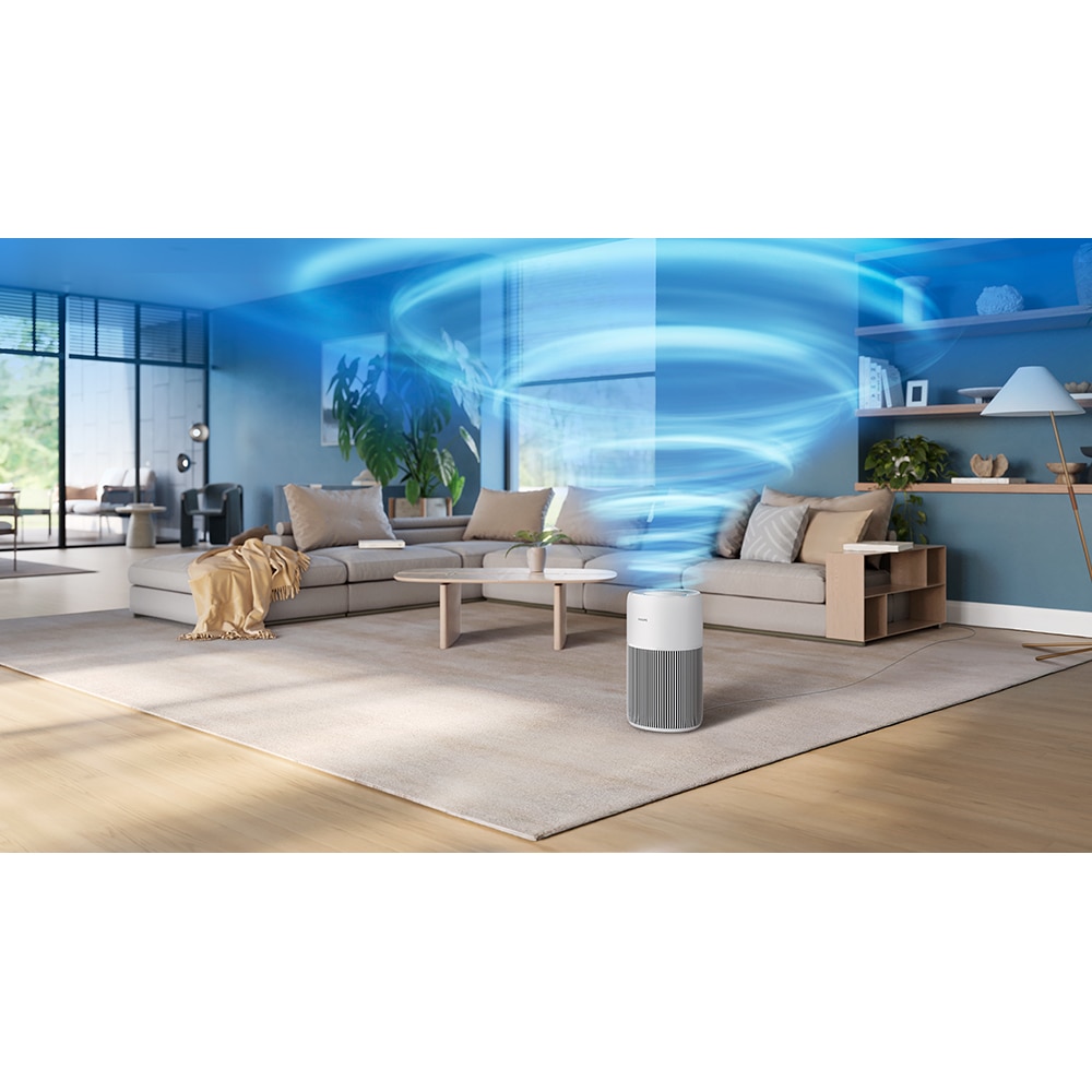 Purificator aer PHILIPS AC2220/10, 5 trepte viteza, Hepa, Wi-Fi, alb