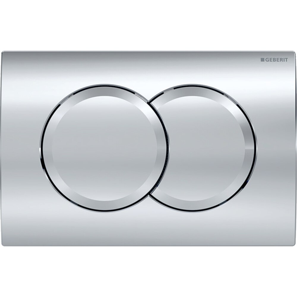 Clapeta actionare GEBERIT Delta 01 115107211, dubla actionare, crom lucios