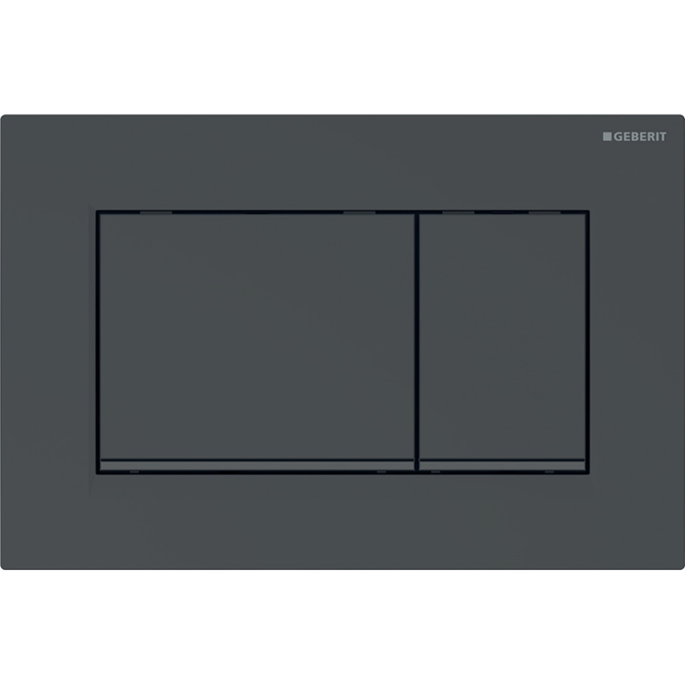 Clapeta actionare GEBERIT Sigma 30 115883161, dubla actionare, negru mat lacuit