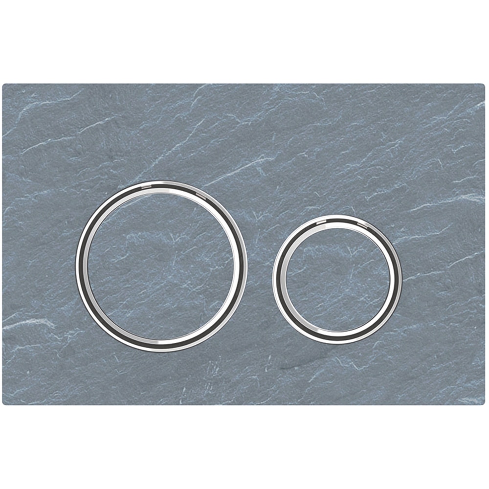 Clapeta actionare GEBERIT Sigma 21 115884JM1, dubla actionare, gri-crom