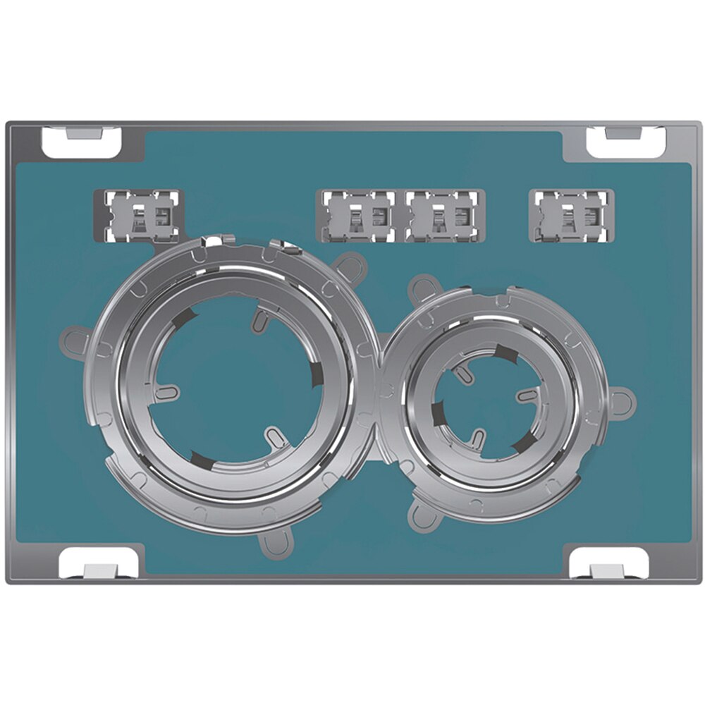 Clapeta actionare GEBERIT Sigma 21 115884SJ1, dubla actionare, negru-crom