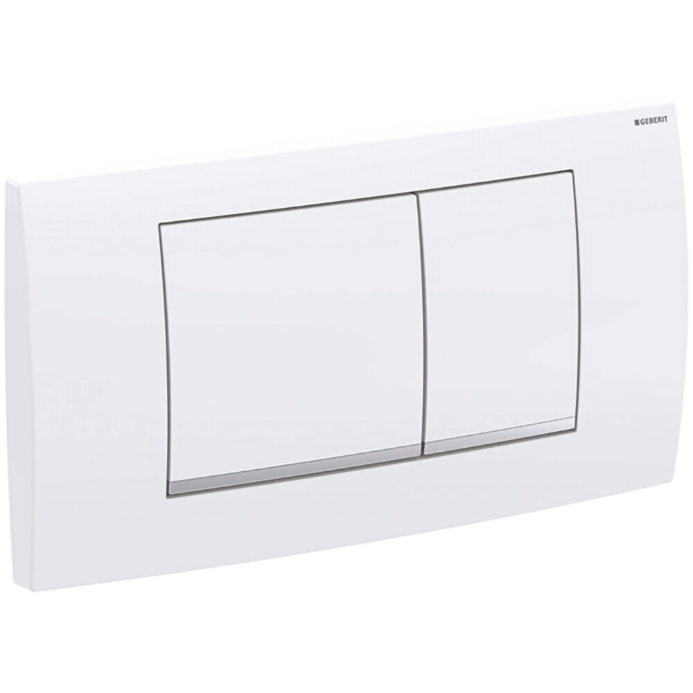 Clapeta actionare GEBERIT Twinline 30 115899KJ1, dubla actionare, alb