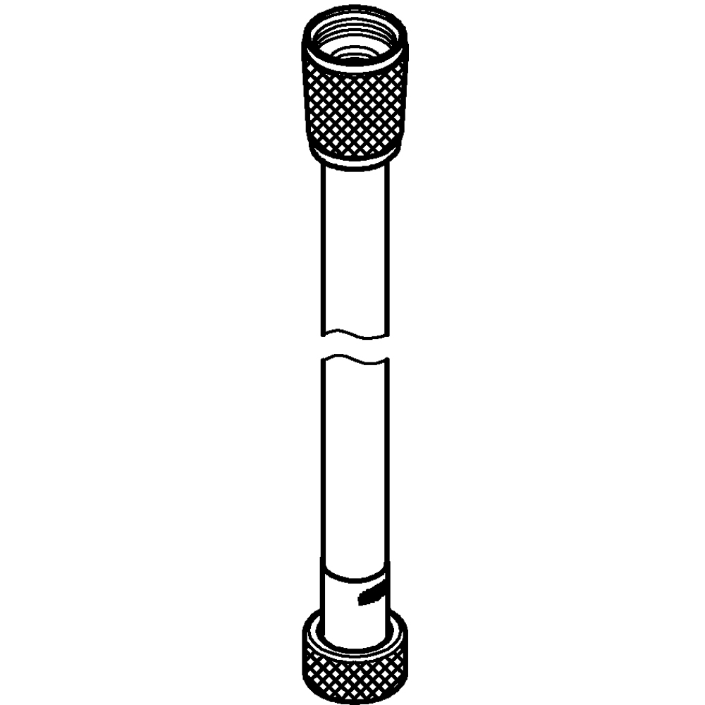 Furtun de dus GROHE Silverflex 26346001, 1.5 m, crom