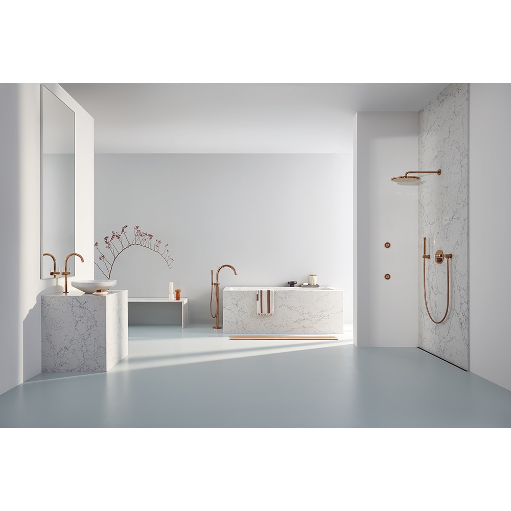 Furtun de dus GROHE Silverflex 28388DA0, 1.75m, bronz