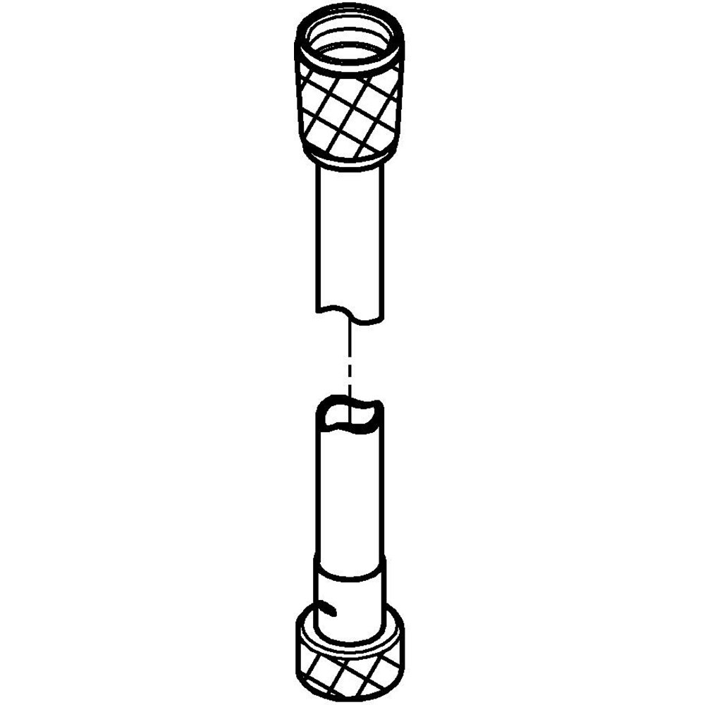 Furtun de dus GROHE Vitalio Flex Comfort 28743001, 1.5m, crom