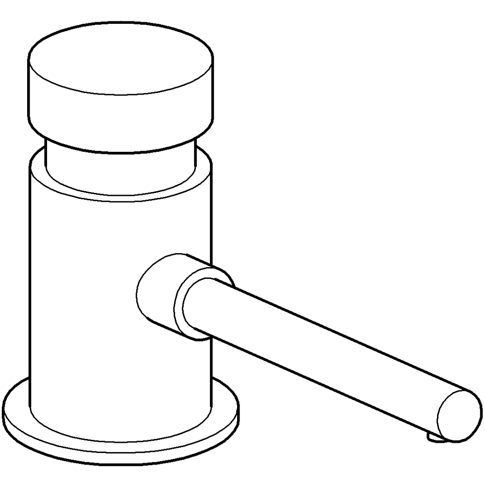 Dispenser sapun lichid  GROHE 36194000, 1 l, crom