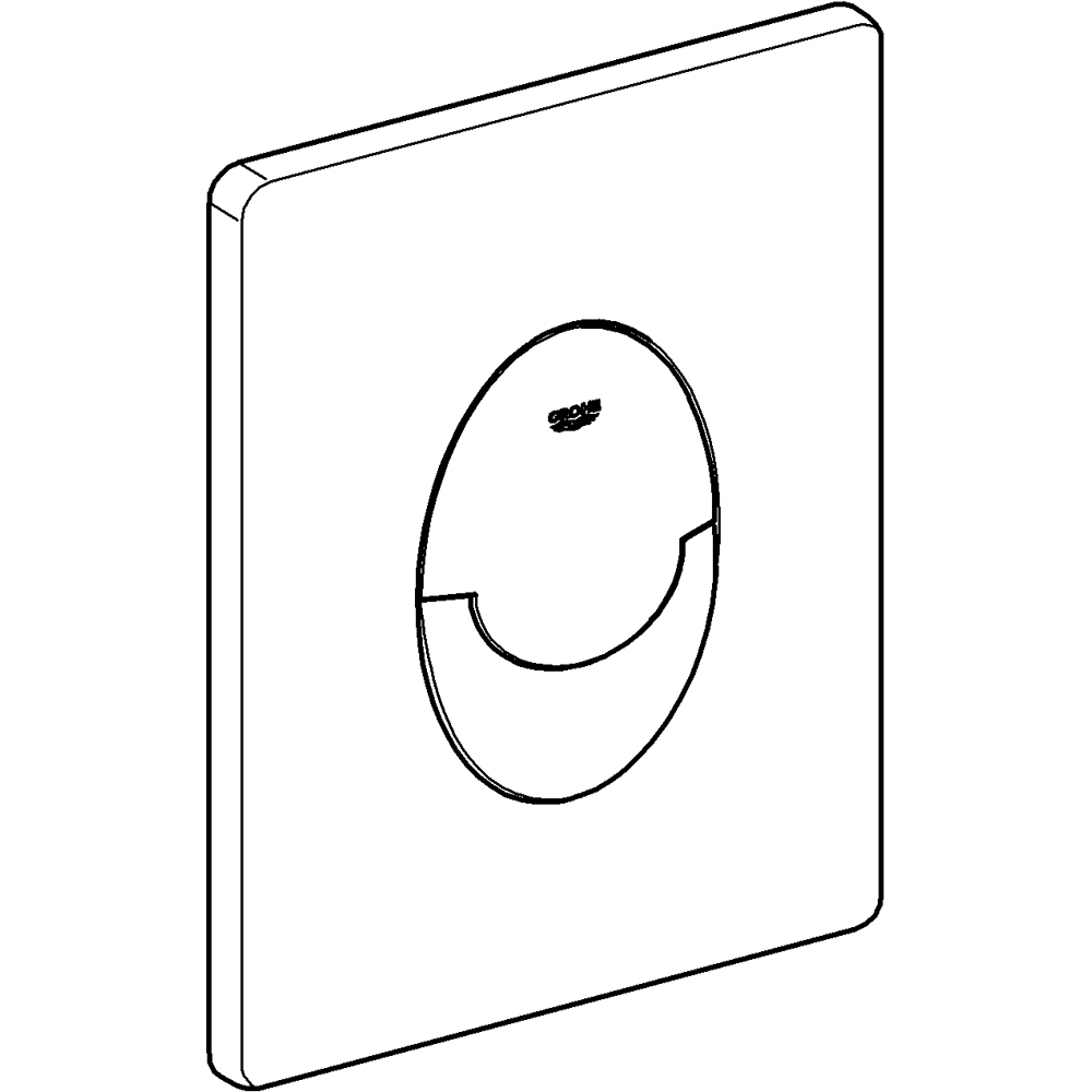 Clapeta actionare GROHE Start 389642430, dubla actionare, negru