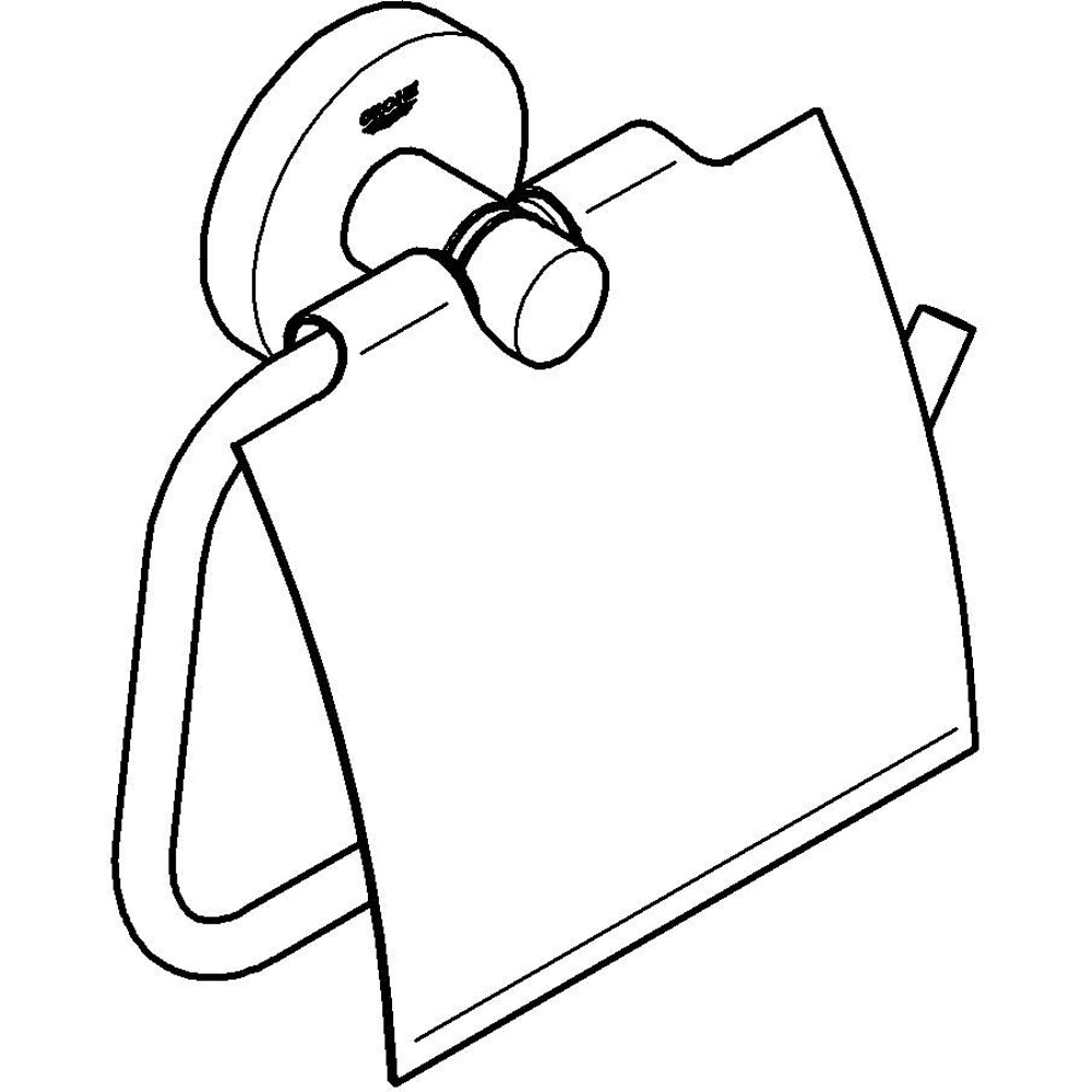 Suport hartie igienica GROHE Essentials 40367AL1, grafit