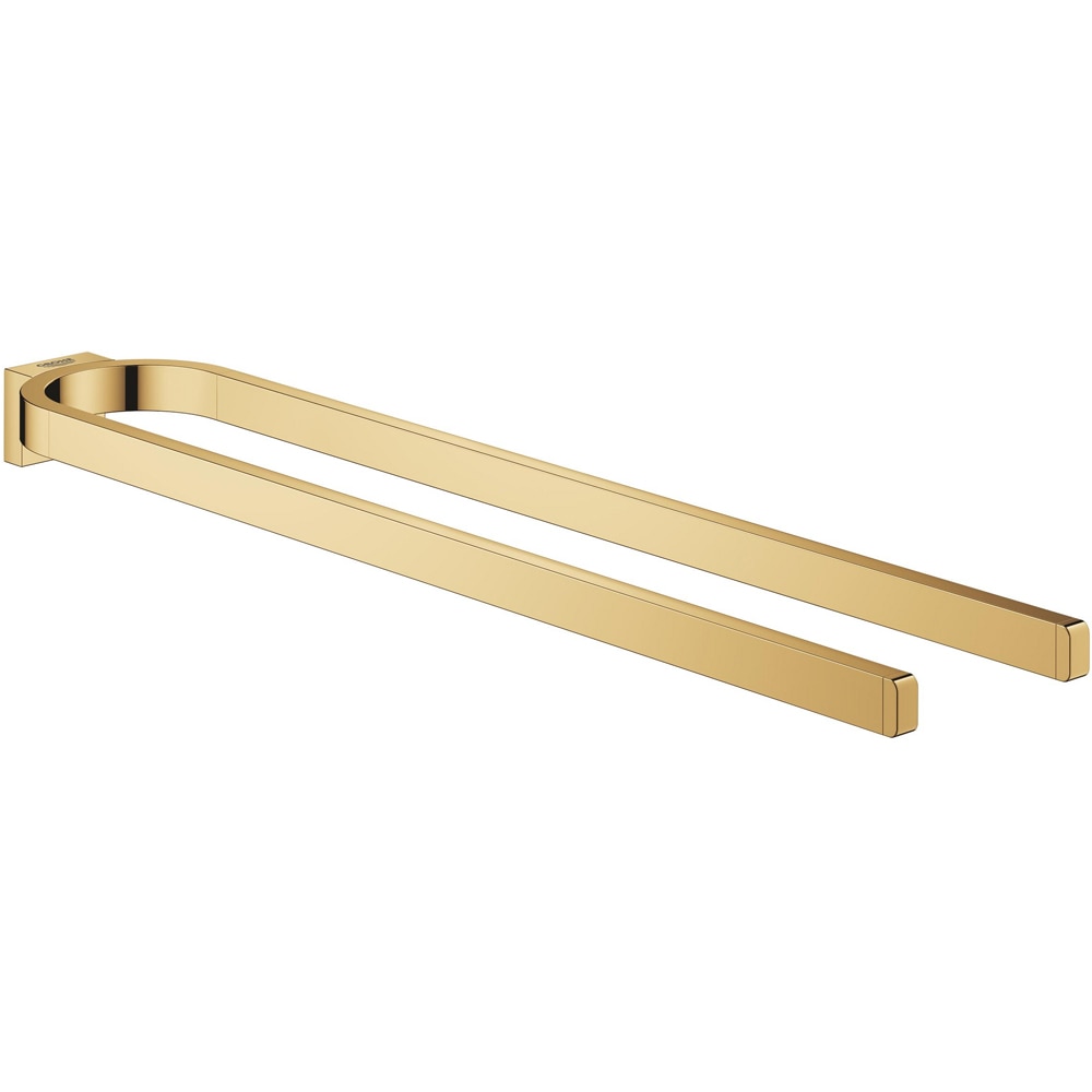 Suport prosop tip bara GROHE Essentials 41059GL0, 40 cm, auriu