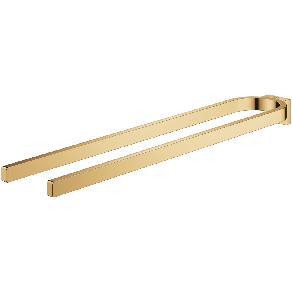 Suport prosop tip bara GROHE Essentials 41059GL0, 40 cm, auriu