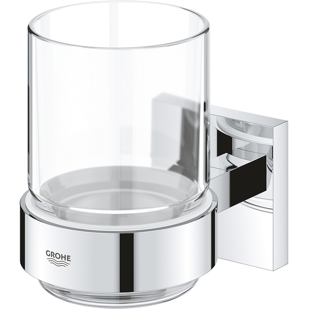Pahar baie GROHE Start Cube 41097000, crom