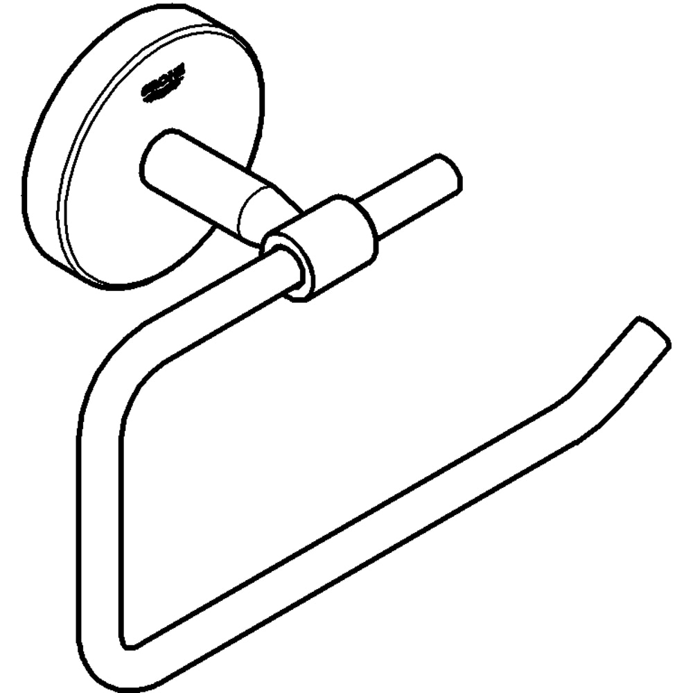 Suport hartie igienica GROHE Start Cosmopolitan 41165000, crom