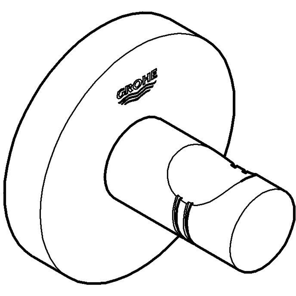 Agatatoare GROHE Start 41173000, crom