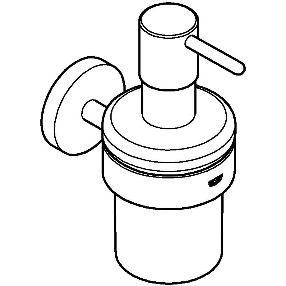 Dispenser sapun lichid GROHE Start 41195000, 160 ml, crom
