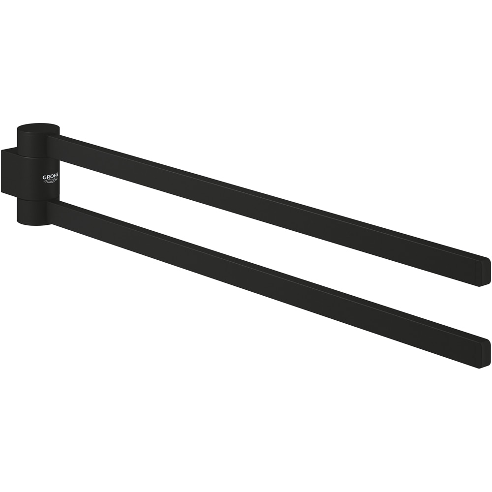 Suport prosop dublu GROHE Selection 41219KF0, negru