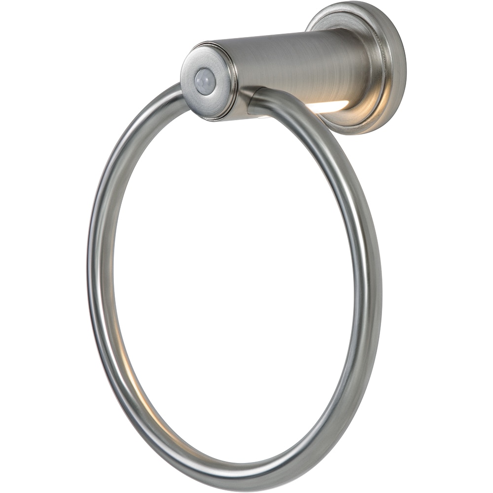 Suport prosop tip inel LEDVANCE, senzor miscare si de lumina naturala, 0.18W, 10lm, argintiu