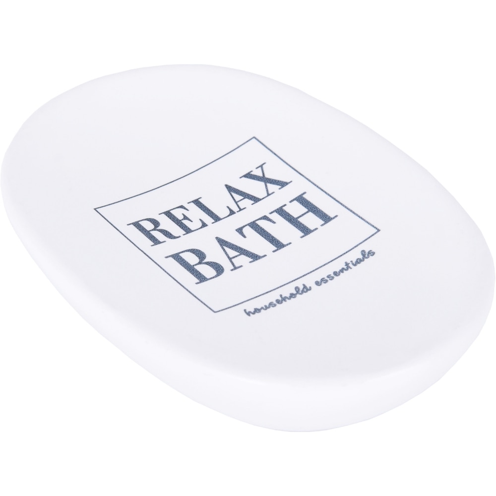 Savoniera BISK Grama 05600, ceramica, alb