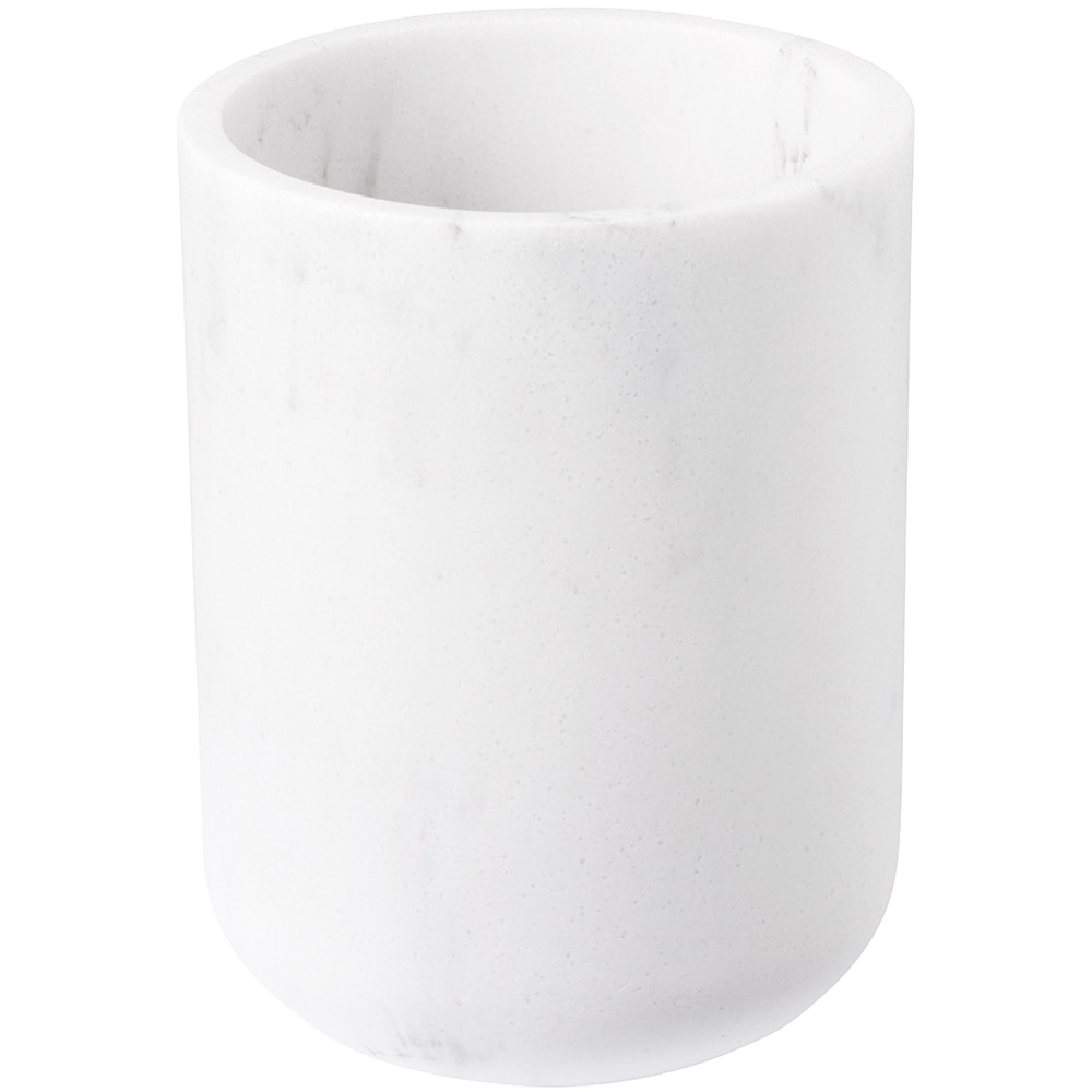 Pahar baie BISK Bianco 07572, alb