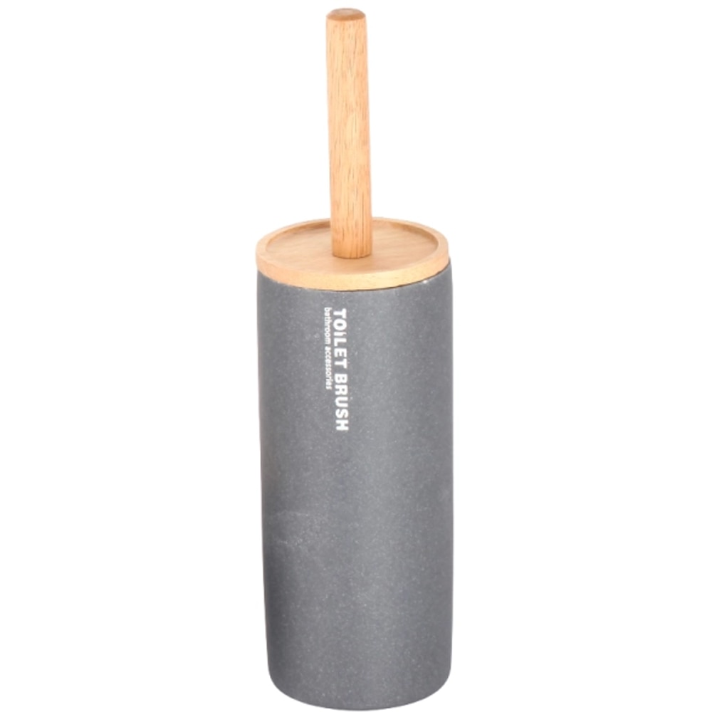 Set perie toaleta BISK Dakar 07784, gri