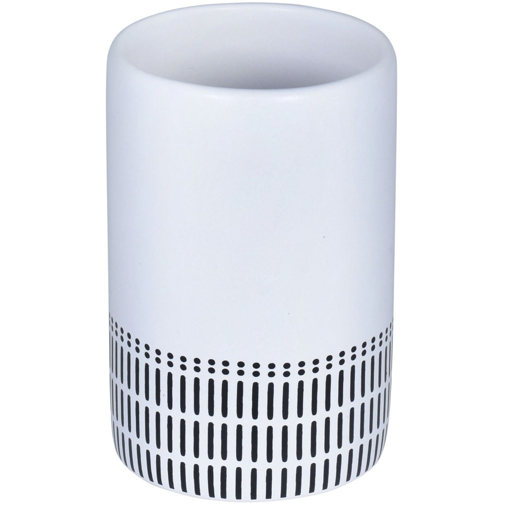 Pahar baie BISK Etno 08191, alb