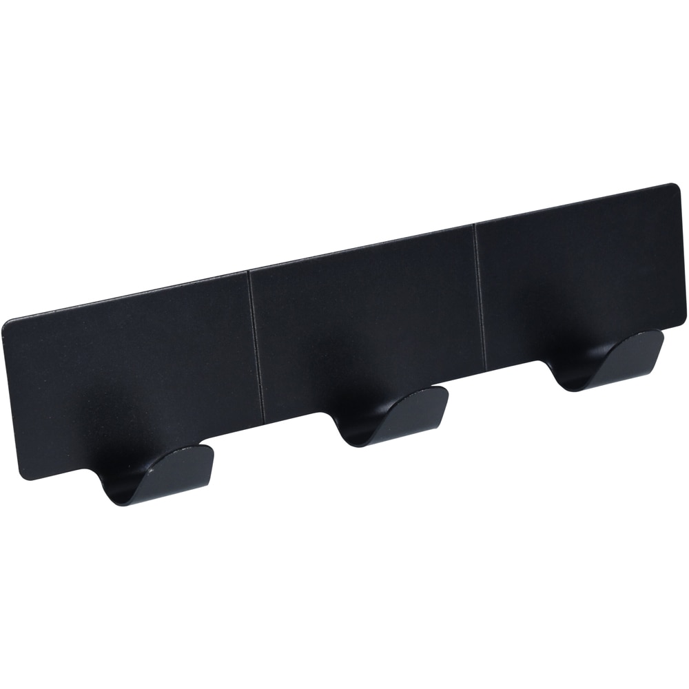 Cuier baie BISK Trendy 08283, 3 agatatoare, negru