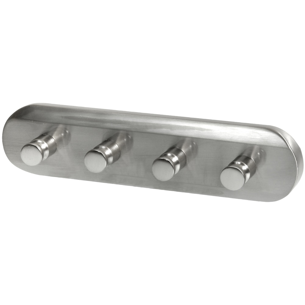 Cuier baie BISK Virginia 72142, 4 agatatoare, argintiu