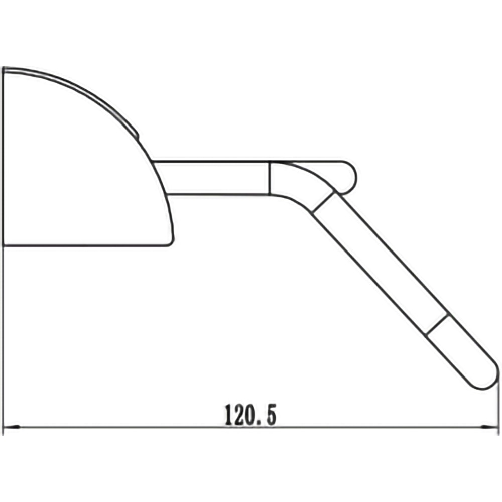 Suport prosop dublu tip bara FERRO Cascata E10, 60 cm, crom