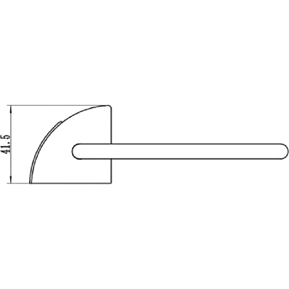 Suport prosop tip inel FERRO Cascata E11, crom