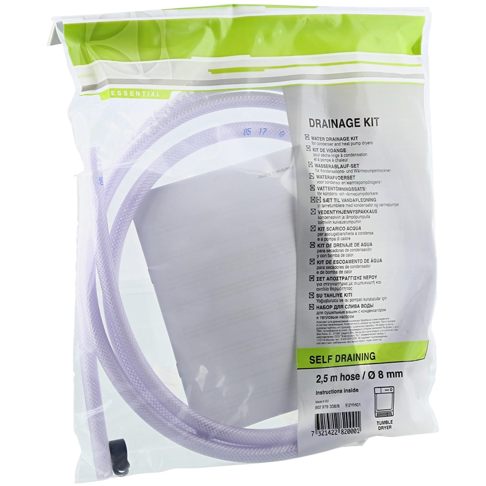 Furtun evacuare continua pentru uscatoare de rufe ELECTROLUX E2YH01, 2.5m