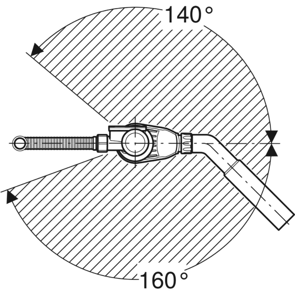 Sifon cada GEBERIT 150.755.21.6, cu preaplin, actionare prin apasare, crom