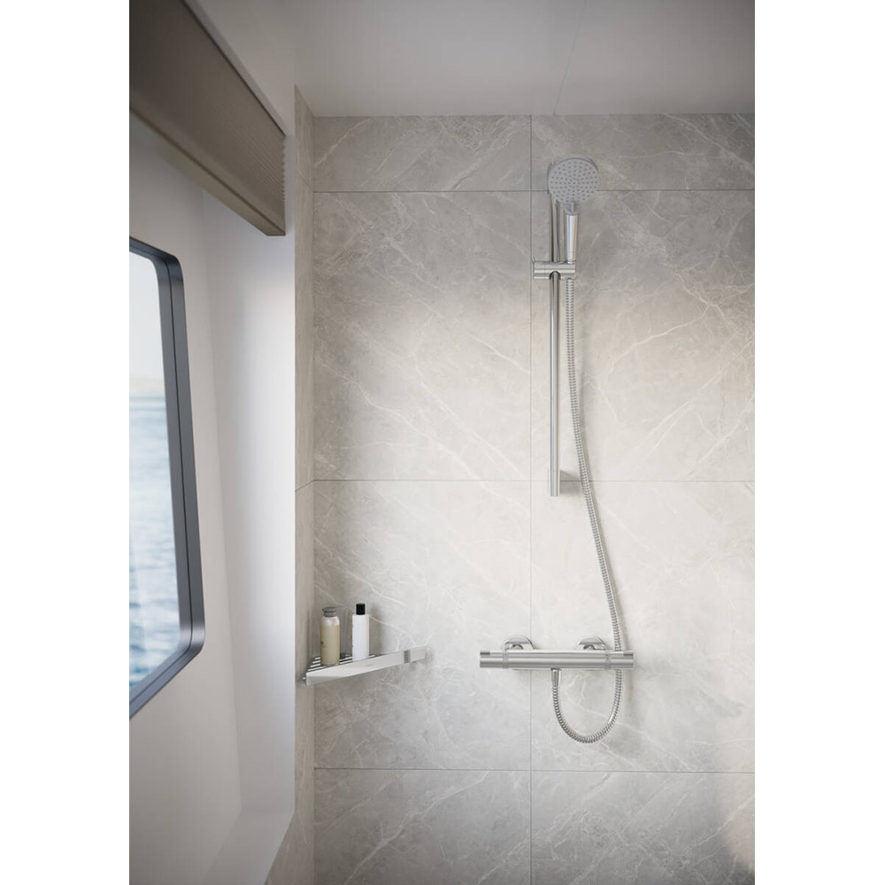 Etajera baie HANSGROHE Addstoris 41741000, 30.5 cm, crom