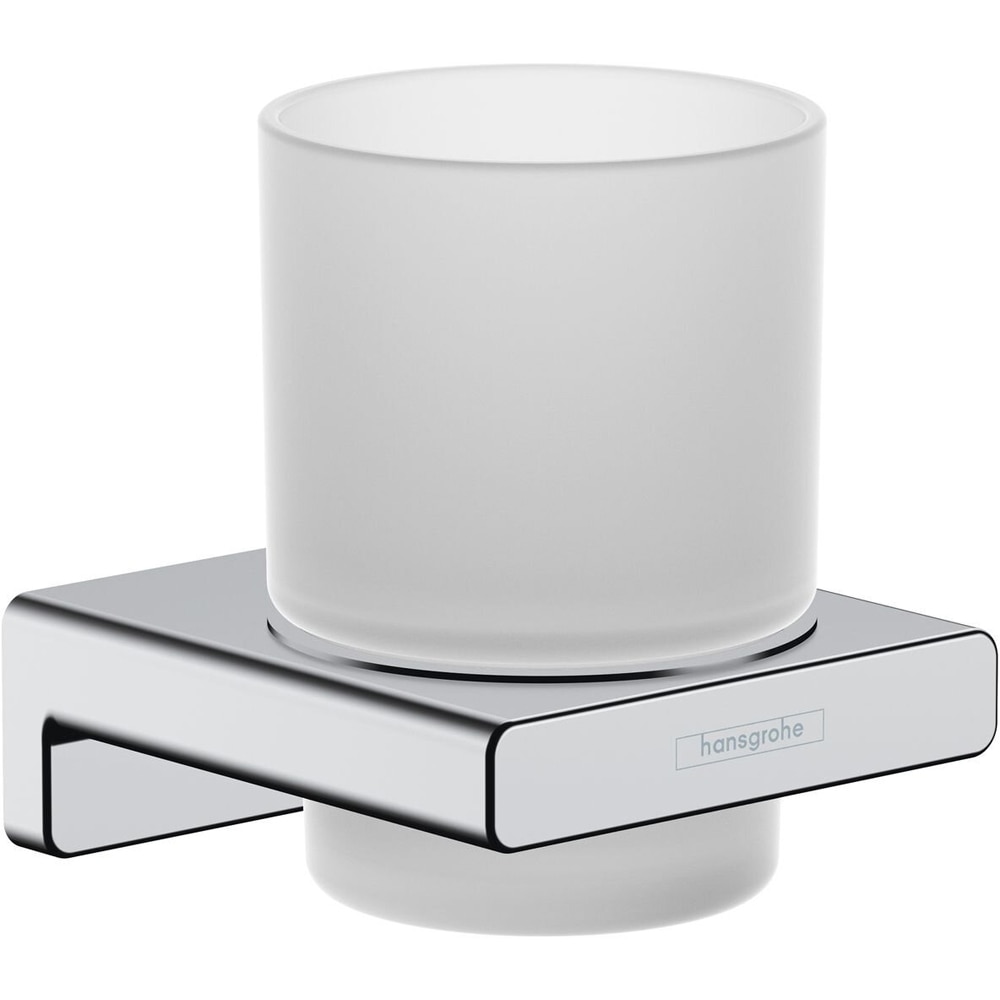 Suport periuta dinti HANSGROHE Addstoris 41749000, 9.1 cm, crom
