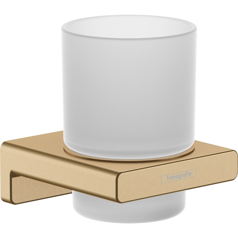 Suport periuta dinti HANSGROHE Addstoris 41749140, 9.1 cm, bronz