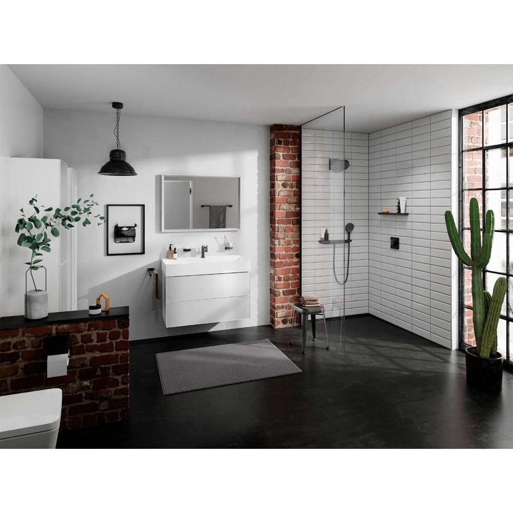 Suport hartie igienica HANSGROHE Addstoris 41753670, negru